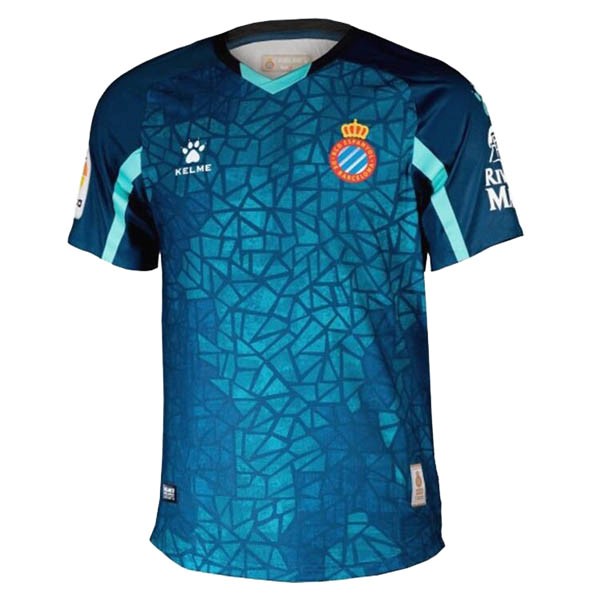 Thailand Trikot RCD Español Auswarts 2020-21 Blau Fussballtrikots Günstig